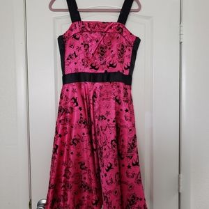 Pinup Style Dress XS Pink